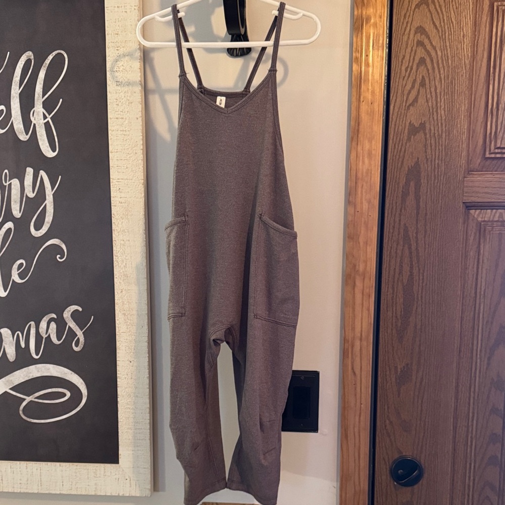 Gray/brown Jumpsuit for girls